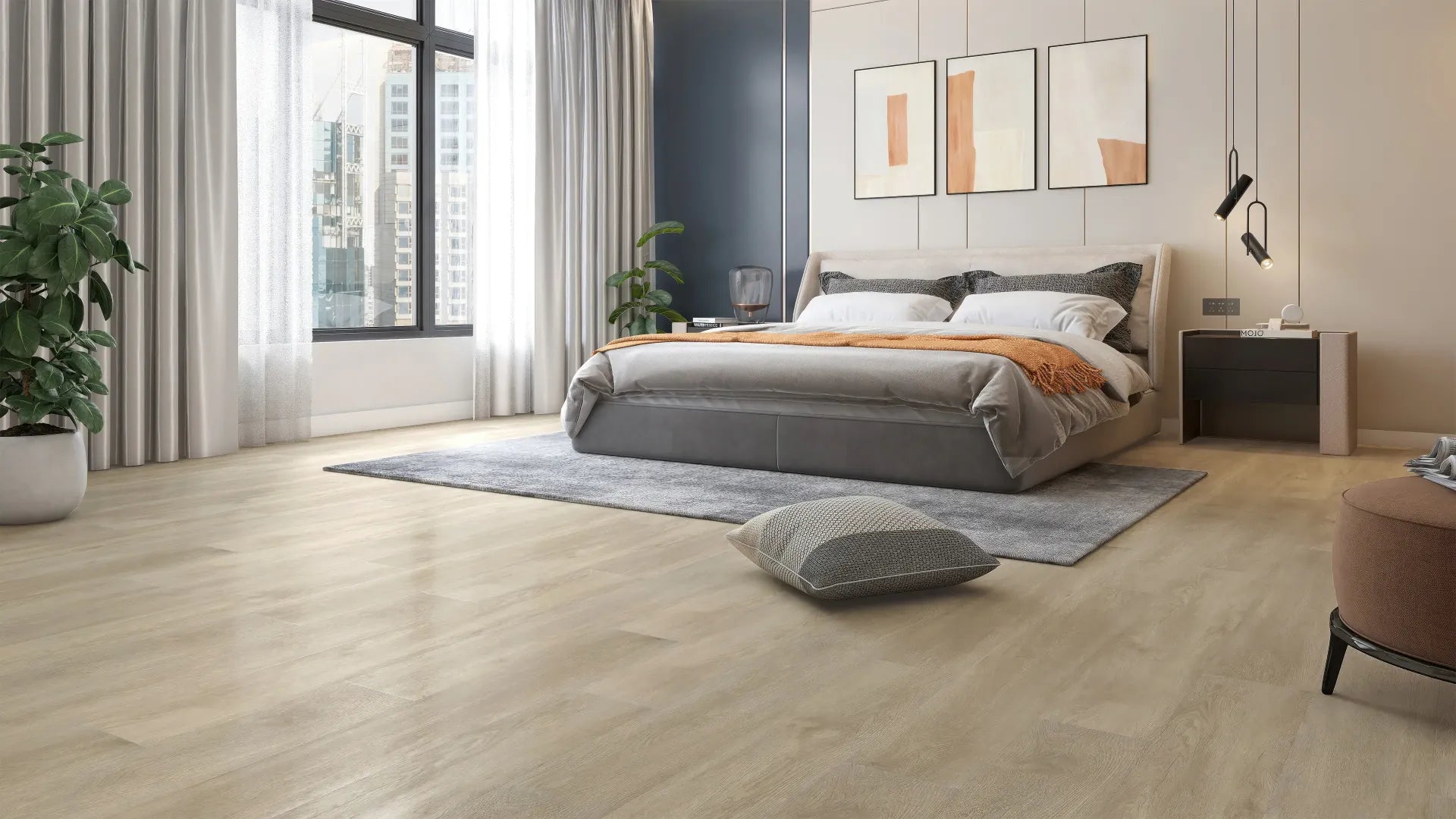 Liberty Rock 40 Acoustic Atlanta - Klick-Vinyl mit Trittschalldämmung - WaBo-Design