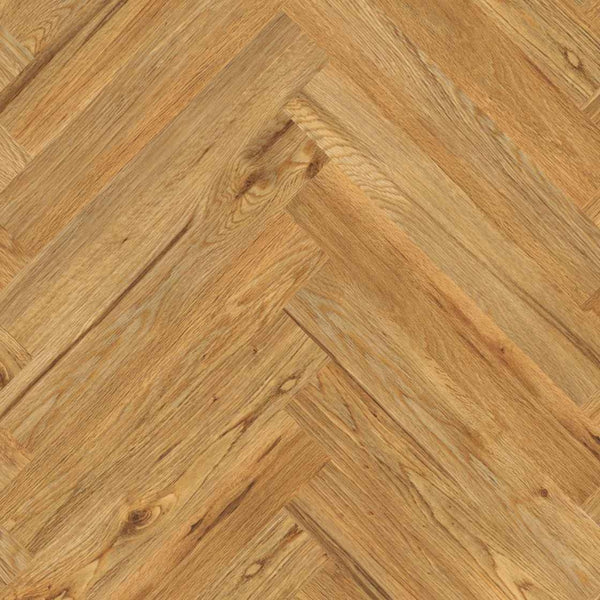 Project Floors Vinylboden PW 3840 Fischgrät, Klebevinyl, detailreiche Holzoptik in einem eleganten Fischgrätmuster
