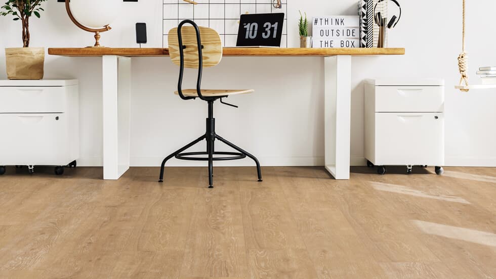 Vinylboden Project Floors floors@home PW 3100, Klebevinyl, helles Holzdesign, strukturierte Oberfläche, ideal für Wohnräume