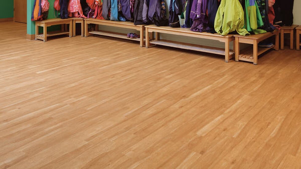 Vinylboden Project Floors floors@work PW 1905 Klebevinyl mit Holzoptik, langlebiger Bodenbelag in hellbrauner Farbgebung
