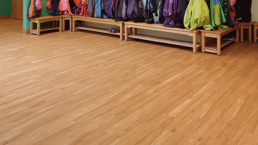 Vinylboden Project Floors floors@work PW 1905 Klebevinyl mit Holzoptik, langlebiger Bodenbelag in hellbrauner Farbgebung