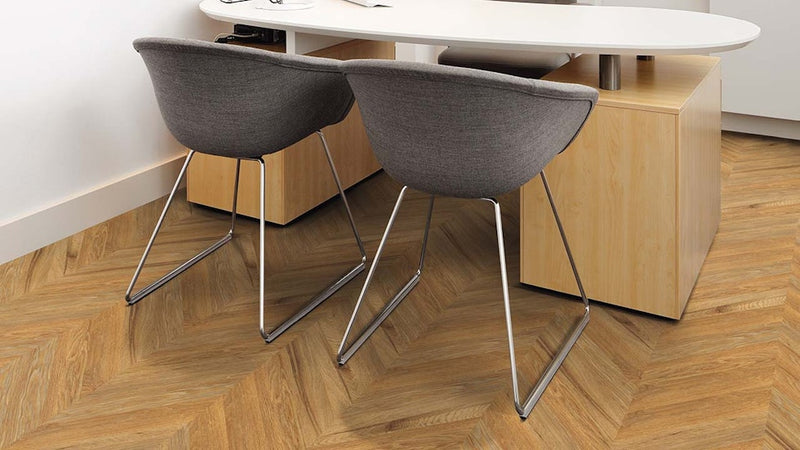 Project Floors floors@work Chevron PW 3840 – Klebevinyl