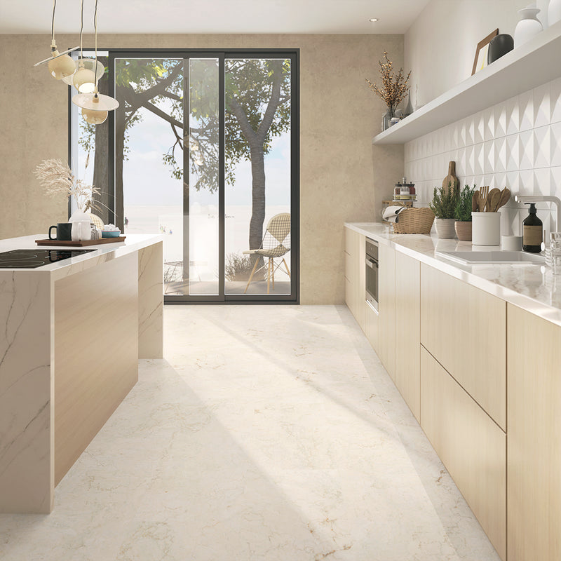 Ceramin Nuva Rock Marble White 65219 – Klick-Designboden