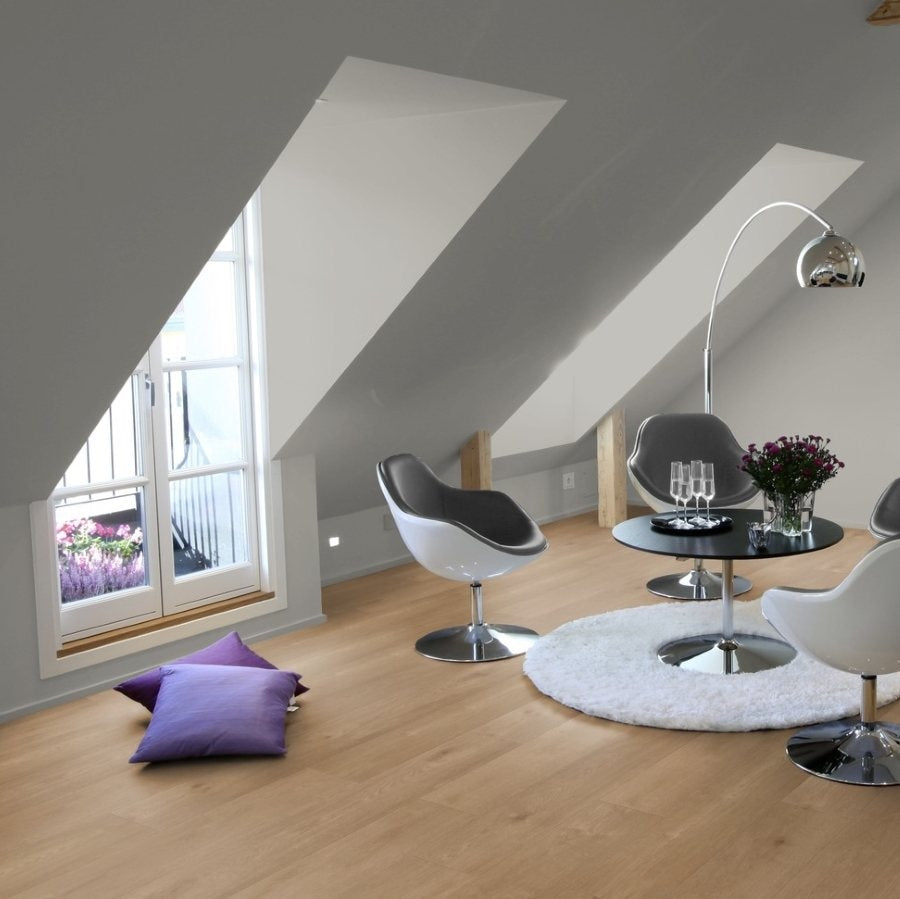Vinylboden Tarkett iD Inspiration 30 Naturals Chatillon Eiche Braun, Klebevinyl, Holzoptik, braune Holzmaserung, Bodenbelag