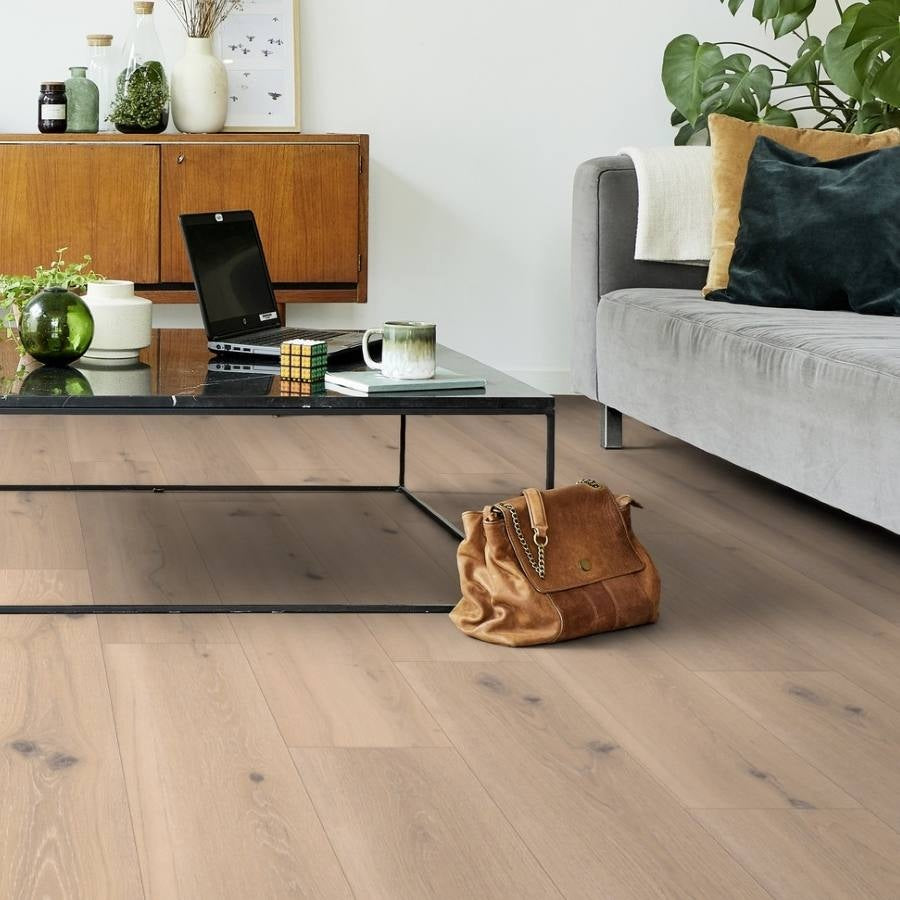 Vinylboden Tarkett iD Inspiration 30 Naturals Forest Oak Natural, Klebevinyl mit holzmasernder Oberfläche, langlebig und stilvoll