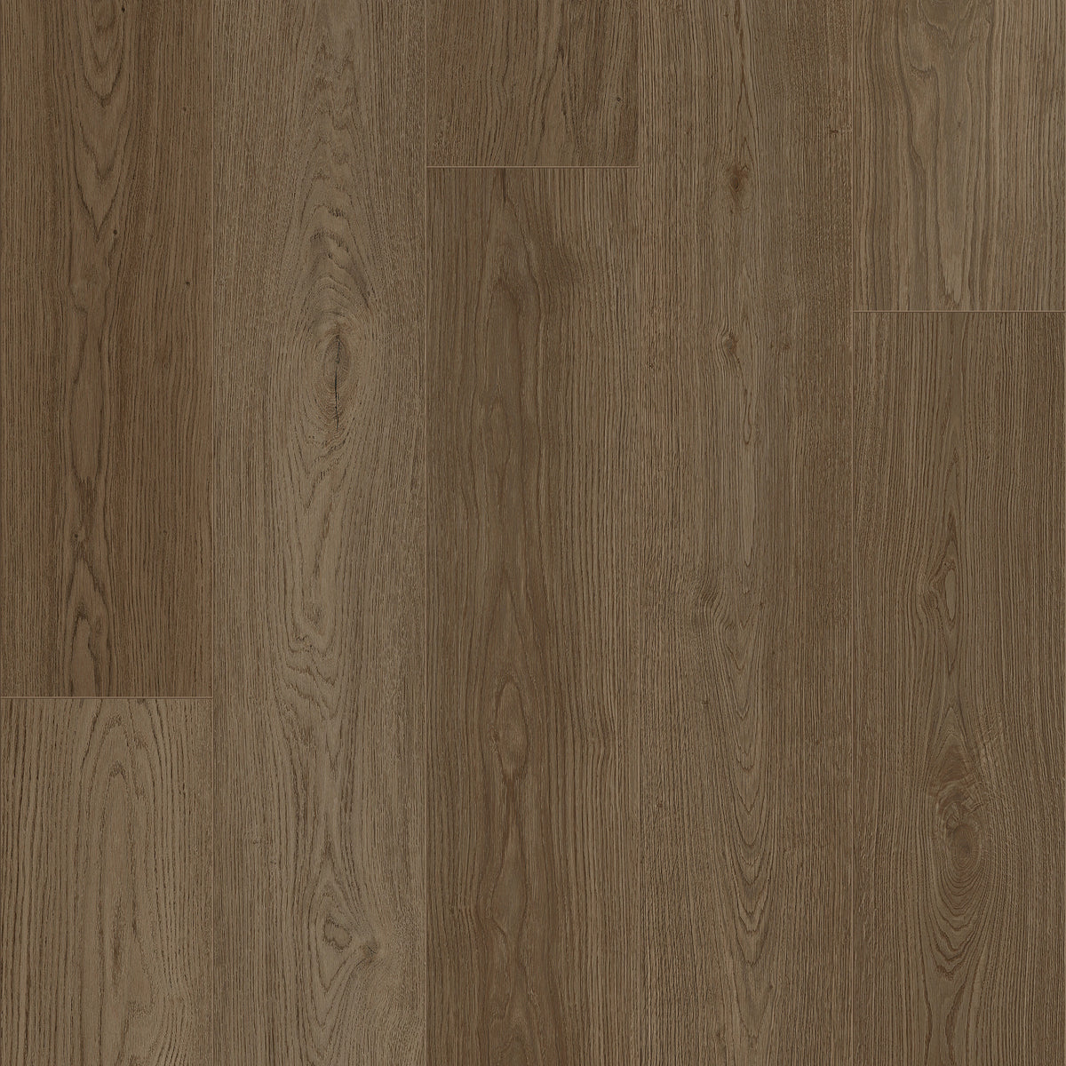 COREtec Tytan Leto Dekor, graubraune, geräucherte Eiche, Klick-Vinyl PVC-frei