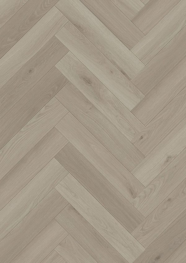 CHECK One Deisenfang Eiche, Klickvinyl in Holzoptik und Fischgrätmuster