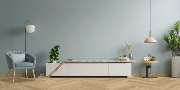 CHECK One Baienbach Eiche, Klickvinyl in Holzoptik und Fischgrätmuster