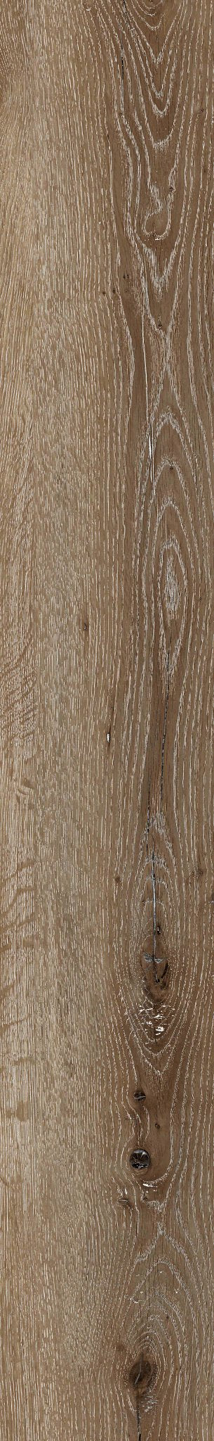 COREtec Flexile Acorn 50 FLX 854 Klebevinyl, rechteckiges Vinylbodenstück in Holzoptik mit braunen und beige Farbtönen