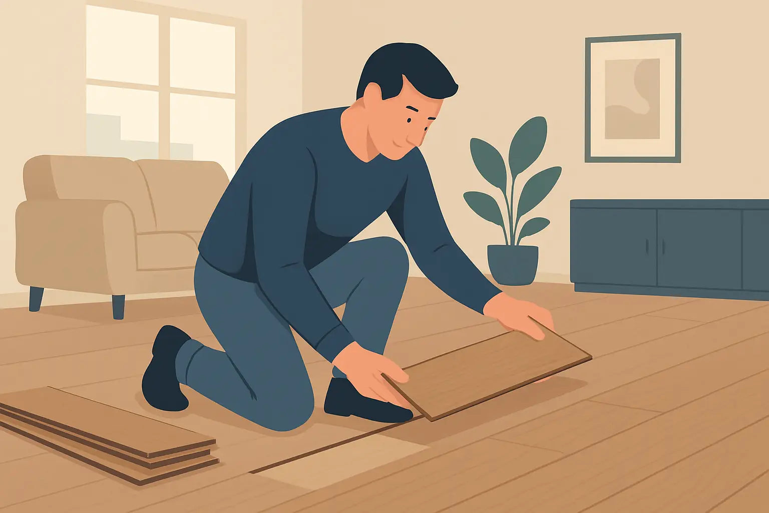 Klickvinyl in der Mietwohnung: Was wirklich zählt