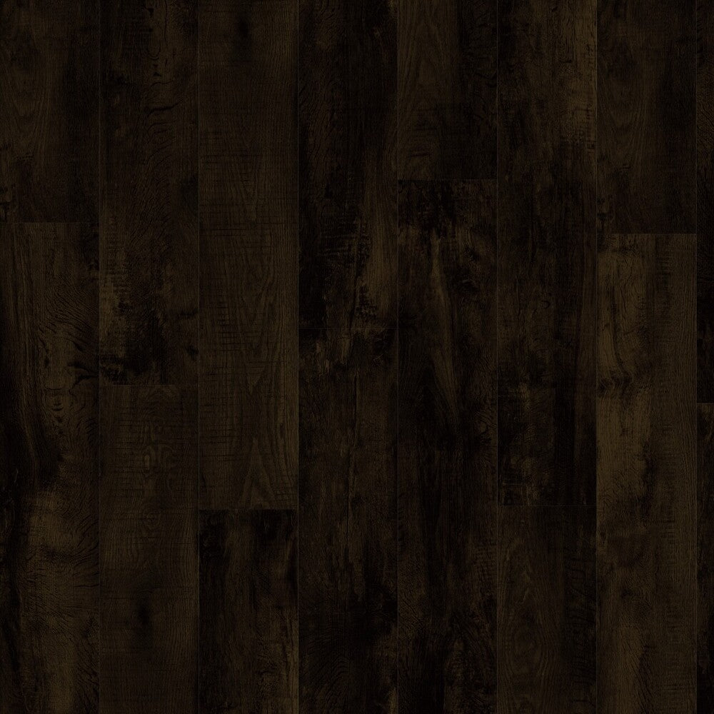 Hochwertiger Vinylboden Moduleo Roots 55 Country Oak, Klebevinyl mit Holzmaserung und natürlichem Eichen-Look, Nahaufnahme der Oberfläche