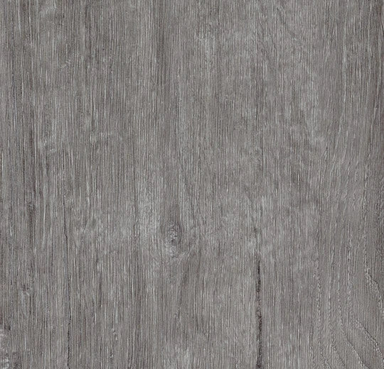 Forbo Allura Enduro Vinylboden in Anthrazit Holzoptik, Klebevinyl, 0,30 mm Dicke, sichtbare Holzmaserung und strukturierte Oberfläche