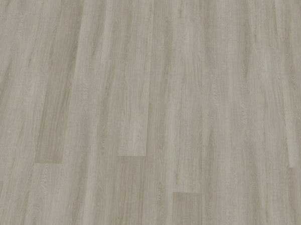 Vinylboden IPC Terra Design Athen in Schwarz-Weiß, klebevinyl, mit Holzoptik, auf Boden verlegt.