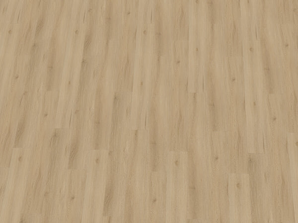 Vinylboden IPC Opal XL Eiche Den Bosch, Klebevinyl mit Holzmaserung in Eiche, hellbraune und weiße Farbtöne, Bodenbelag.