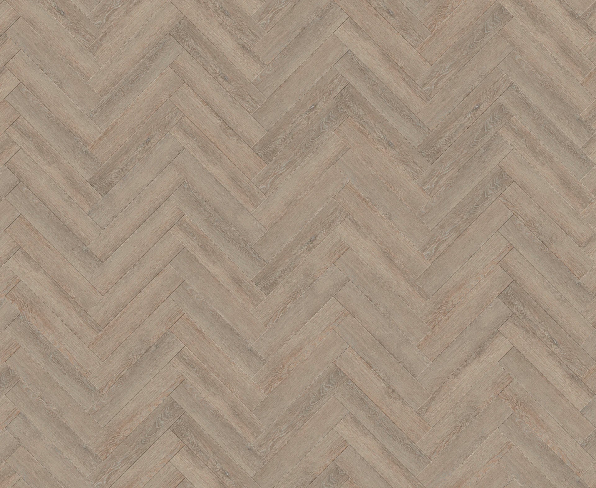 Vinylboden IPC Rubin XS Fischgrät Eiche teebraun mit Holzmaserung, Klebevinyl, dekorative Eichenoptik, hochwertiges Bodenbelag-Design