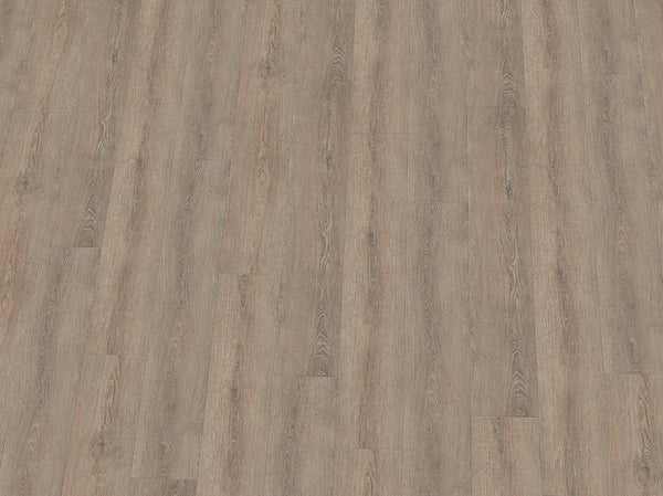 IPC Rubin XL Vinylboden in Eiche Teebraun, Klebevinyl mit Holzmaserung und geöltem Look, langlebiger Bodenbelag für Innenräume