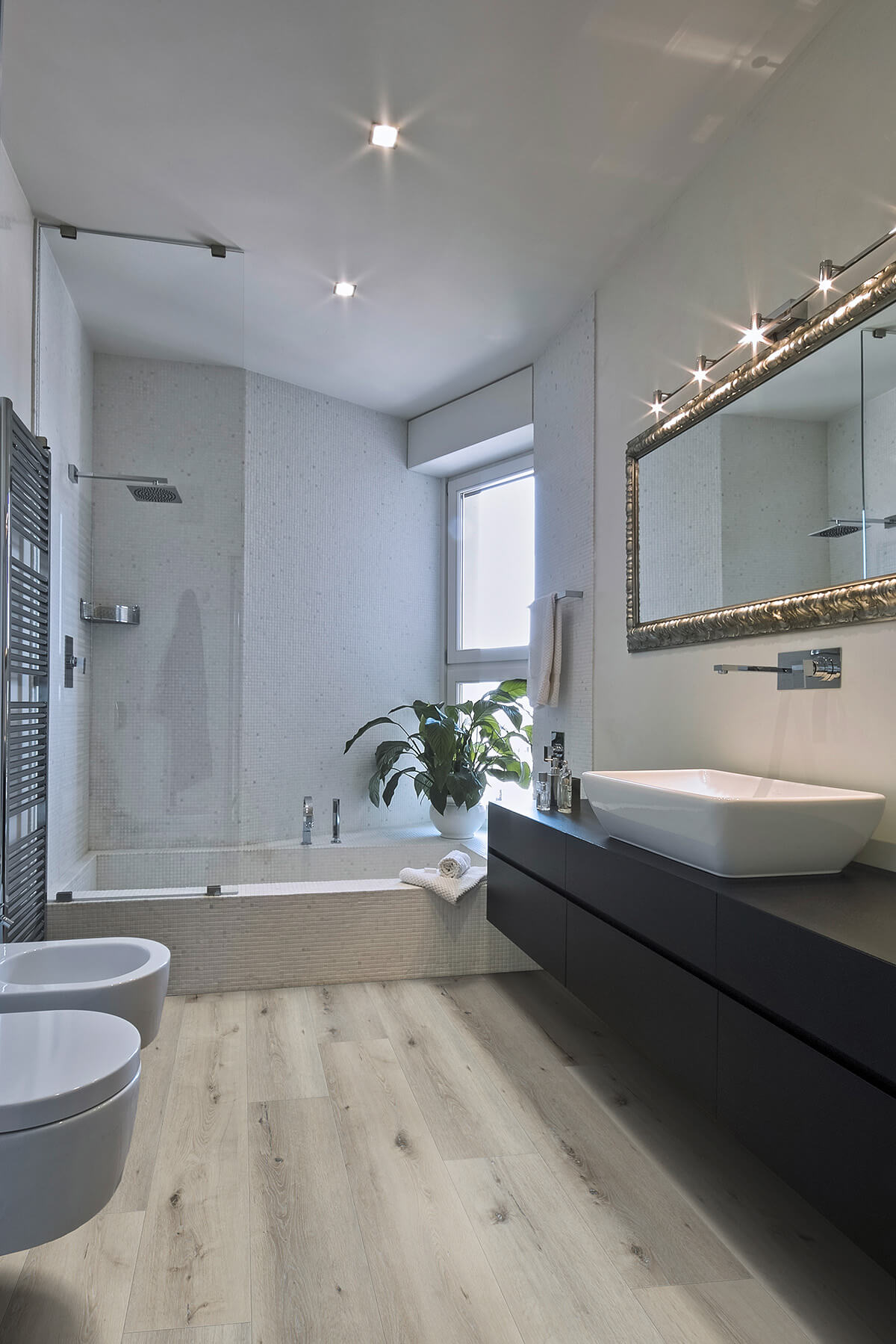 Vinylboden IPC Topas XXL Eiche Weizen, Klick-Vinyl, mit Holzmaserung und warmer Holzfarbe, detailreiche Textur sichtbar