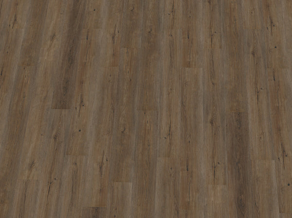 Hochwertiger IPC PWK 0,55 Zug Klick-Vinylboden in dunklem Holzdesign, langlebig und robust für moderne Räume.