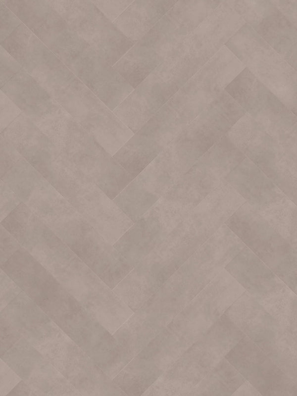 Heller IPC Achat 2 XS Vinylboden mit Fischgrät-Design in dunkler Farbe, Klebevinyl für Bodenbeläge, Nahaufnahme der Textur