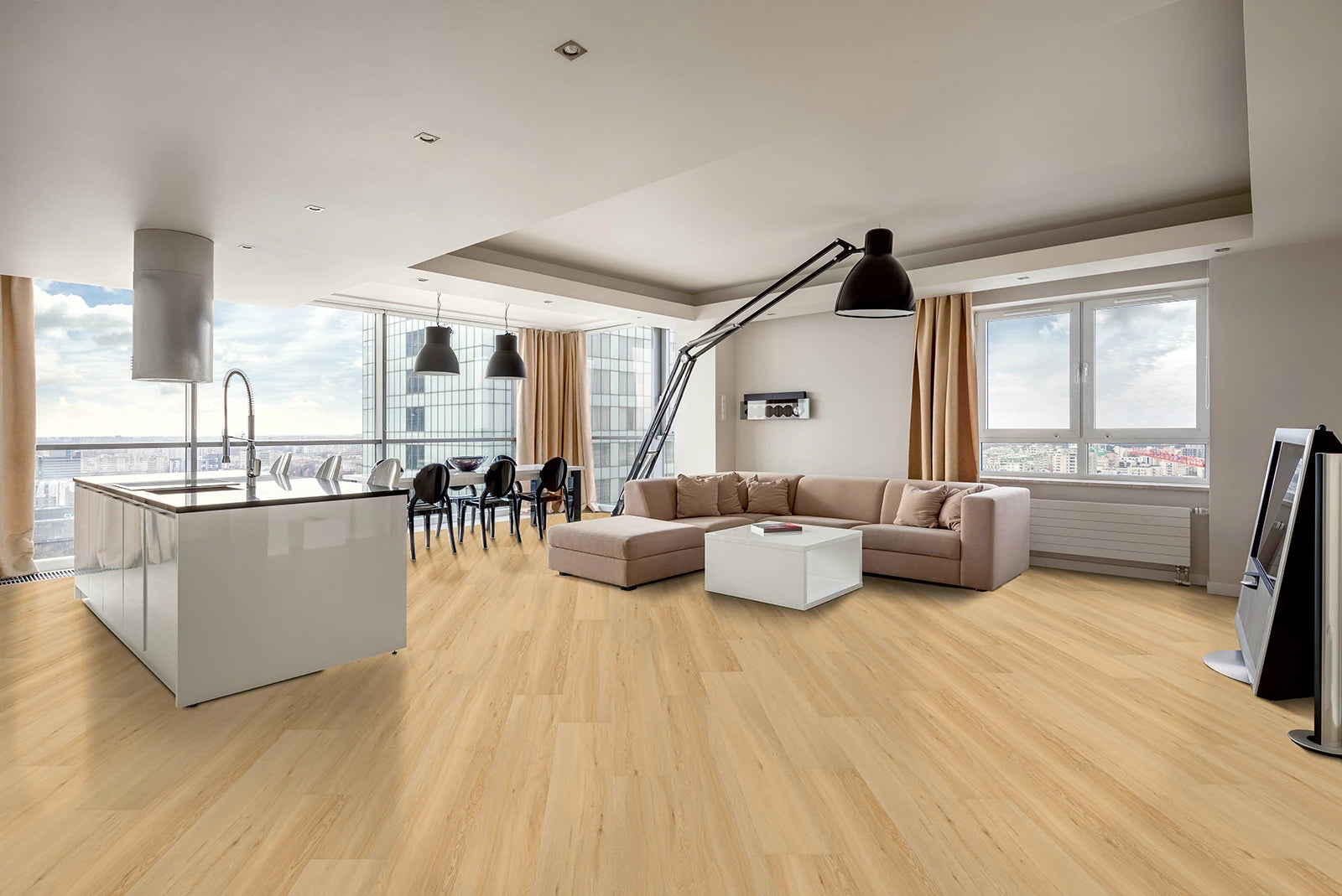 Vinylboden IPC Granat Eiche Sevilla, Klebevinyl mit Holzmaserung, langlebig und stilvoll für elegante Raumgestaltung