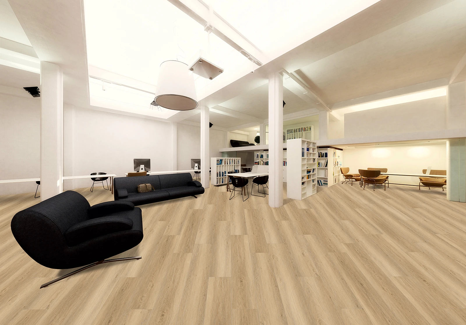 Vinylboden IPC Granat Eiche Capri mit Klebevinyl, realistische Holzoptik, dekorative Eichenmaserung und langlebiges Design