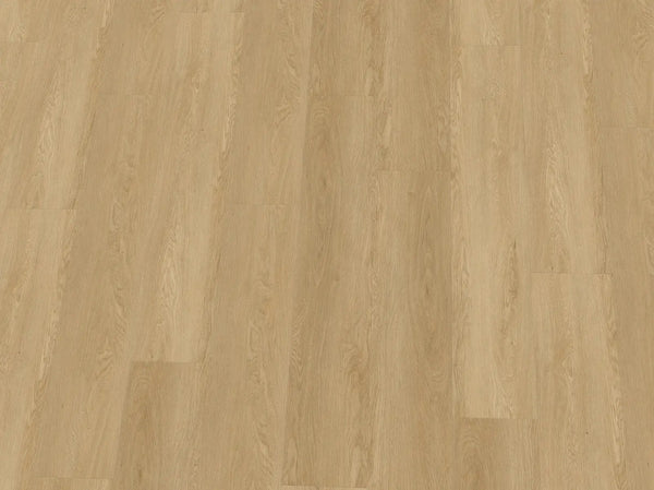 Vinylboden IPC Granat Eiche Milano mit Klebevinyl, hellbraune Eichenoptik, strukturierte Oberfläche, langlebig und pflegeleicht.