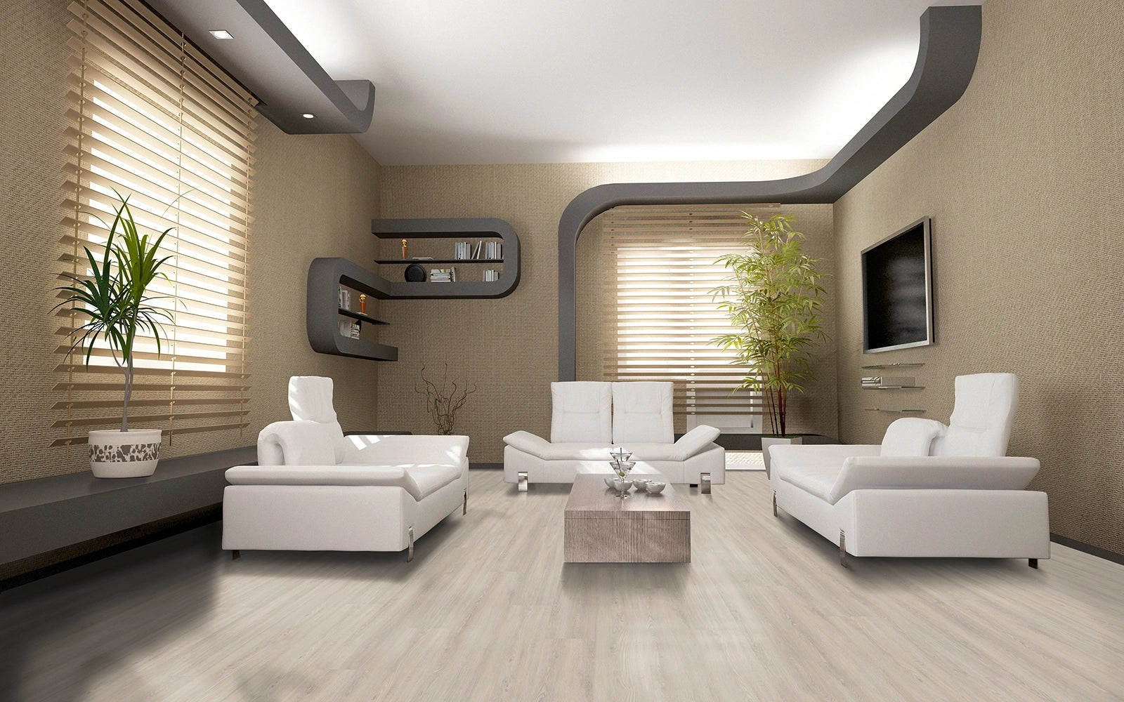 Vinylboden IPC Jade Design 701 aus Klebevinyl mit Holzoptik, gewebte Textur, detailreiche Oberfläche und natürliche Farbgebung.