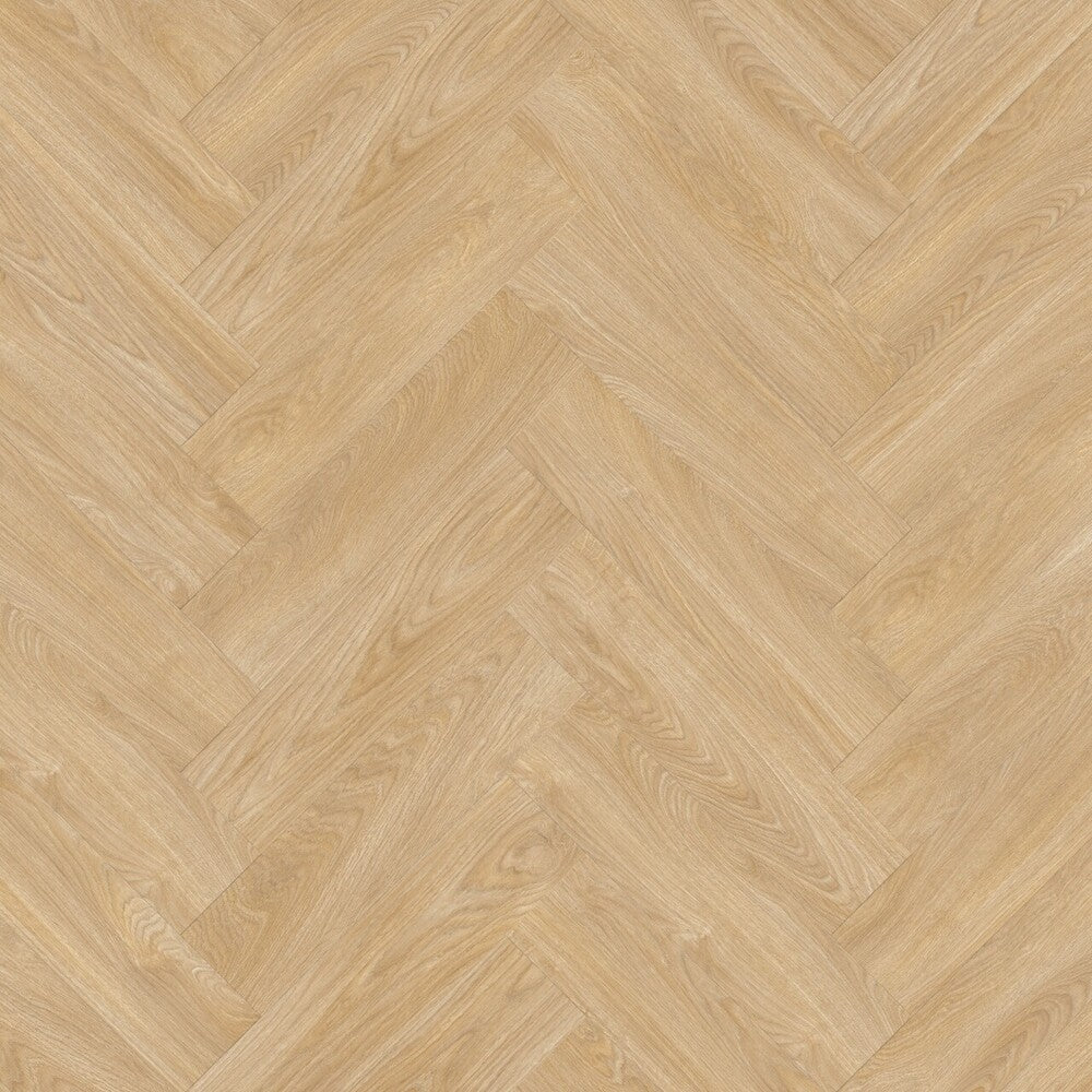 Moduleo Vinylboden Moduleo Roots 55 Laurel Oak 51282 Fischgrät, Klebevinyl, holzähnliches Design, braune Eichenoptik