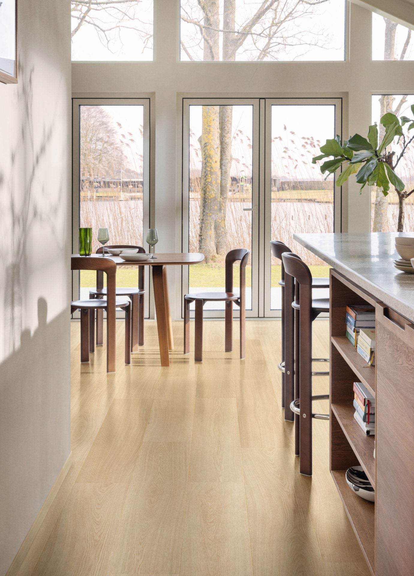 Moduleo LayRed 55 Haarlemmer Eichen-Vinylboden mit Trittschalldämmung, klickbar, langlebig und stilvoll für Innenräume.