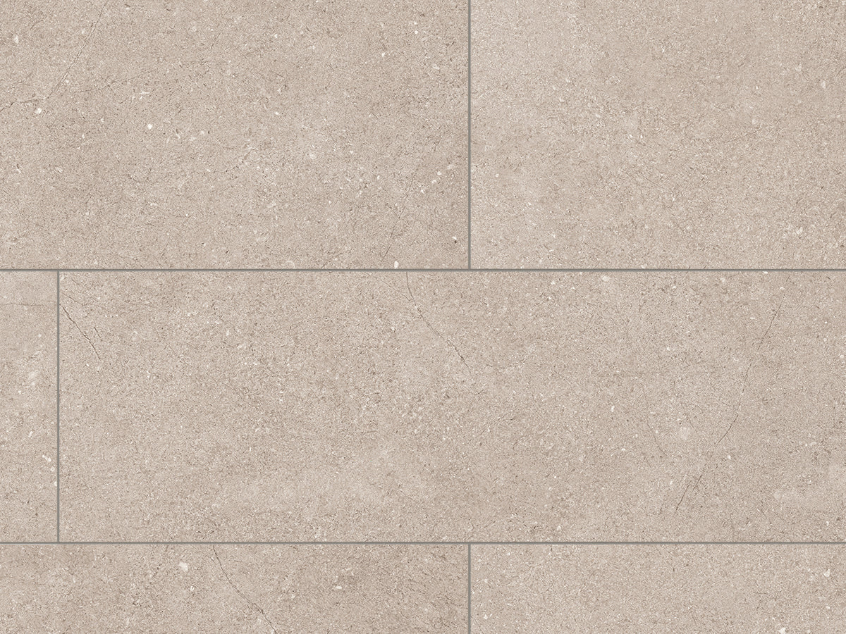 Vinylboden Ceramin Tiles Adige Classic Grau 57612, PVC-freie Designfliese, moderne Vinylbodenoptik, langlebiges Material