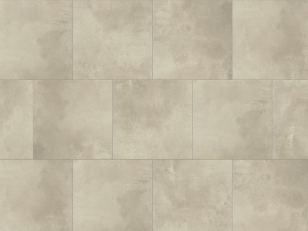 Ceramin Nuva Rock Vinylboden in Beige, Klebe-Designboden mit Trockenrücken, 595x595mm, langlebiges Bodenbelag-Design.