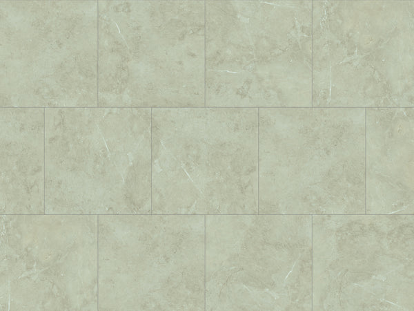 Ceramin Nuva Rock Carrara Grey Vinylboden, Klebe-Designboden, grau, mit Muster, 595x595 mm, strapazierfähig und langlebig
