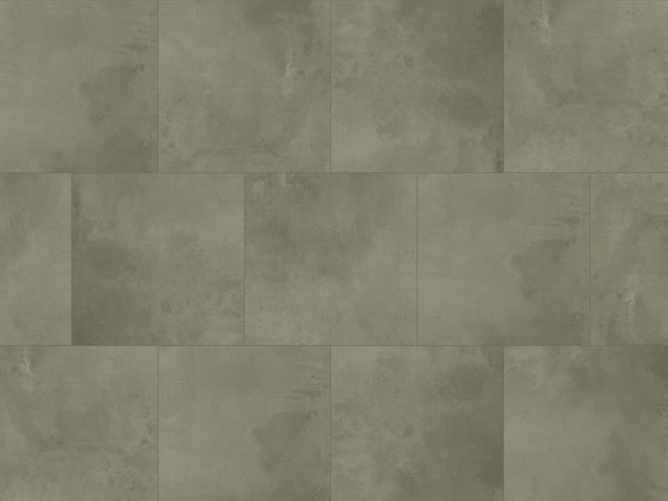 Ceramin Nuva Rock Screed Brown Vinylboden im Klebe-Design, braune Oberfläche, 595x595mm, strapazierfähig und wasserfest.