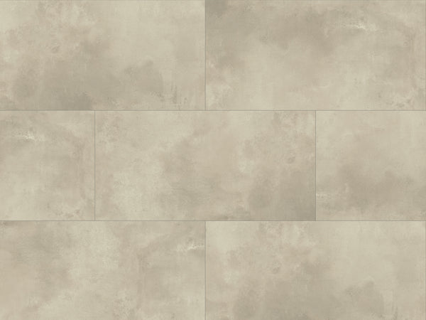 Ceramin Nuva Rock Vinylboden, beige Klebe-Designboden mit Trockenrückseite, 1190x595mm, langlebiges Bodenbelag-Design