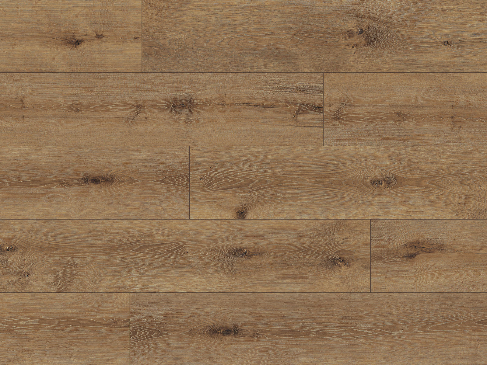 Ceramin Nuva Eternal Klick-Designboden, Vinylboden in Botanic Oak Brown, naturgetreue Holzoptik, langlebig und pflegeleicht