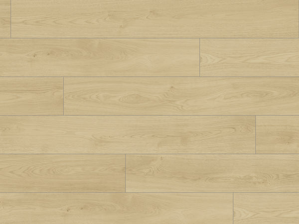 Ceramin Nuva Essential Vinylboden in Cotton Oak Beige, Klick-Design, langlebiger Klick-Vinylboden mit Holzoptik, 1290x173mm.
