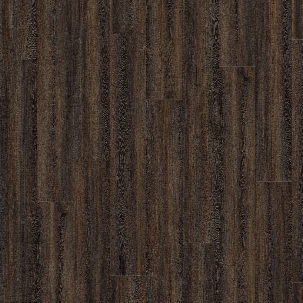 Moduléo Roots 55 Ethnic Wenge Vinylboden, Klebevinyl mit dunklem Wenge-Holzdesign, hochauflösende Abbildung