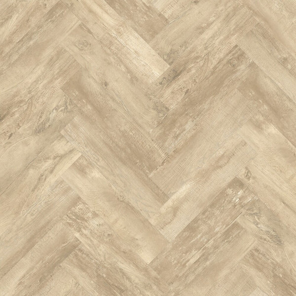 Vinylboden Moduleo Roots 55 Country Oak 54225 im Fischgrätmuster, Klebevinyl, authentischer Holz-Look, langlebige Bodenbelag.
