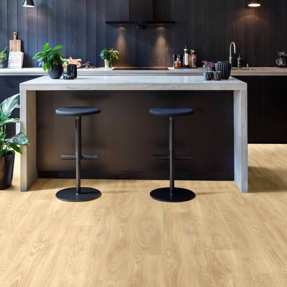 Moduléo Roots 55 Laurel Oak Vinylboden, Klebevinyl, braune Holzmaserung, quadratische Fliesen, hochwertiges Bodenbelag-Design
