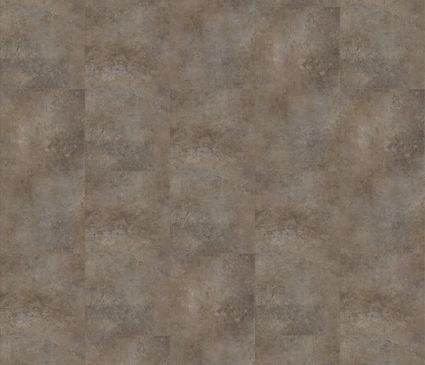 COREtec Authentics TILE 4V Clement Vinylboden mit Fliesenoptik, braune Holzmaserung, detailreiche Oberfläche, langlebiges Design