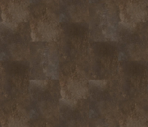 COREtec Vinylboden The Essentials Tile Cosmic Copper 67 mit kupferfarbenem Muster und texturierter Oberfläche, langlebig und stilvoll.
