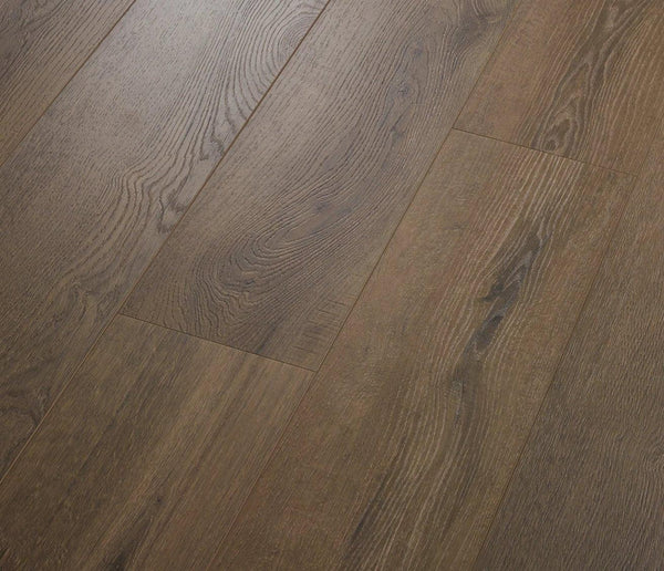 COREtec Vinylboden XL-END Fonteneau mit Holzoptik, braune Holzmaserung, langlebiger Bodenbelag für Wohnräume