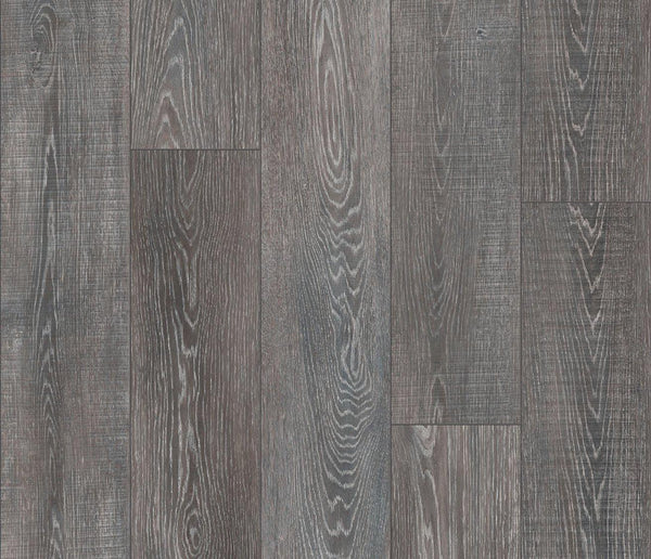 COREtec Vinylboden The Essentials 1800++ Greystone Contempo Oak, braune Holzoptik, langlebiges Vinyl, elegante Oberfläche