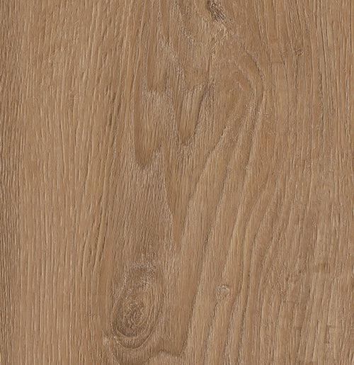 Jade Design 703 SPC Klick-Vinylboden mit integrierter Trittschalldämmung, braune Holzoptik, flache Oberfläche, sichtbar in der Abbildung
