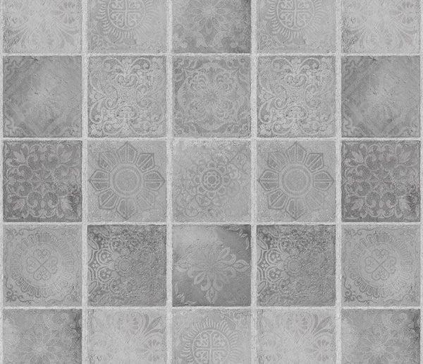 COREtec Vinylboden The Essentials Tile++ Rabat 94 in Holzoptik, rechteckige Fliesen, langlebiges Design, hochwertiges Vinylmaterial