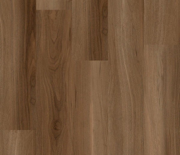 COREtec Vinylboden ProPlus SurPlus Royal Walnut 85 mit natürlicher Holzmaserung und warmem Braunton, 50 RLV, hochwertiges Design.