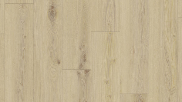 Tarkett iD Click Ultimate 30 Classics Delicate Oak Almond, Flächenansicht des Dekors im Breitformat