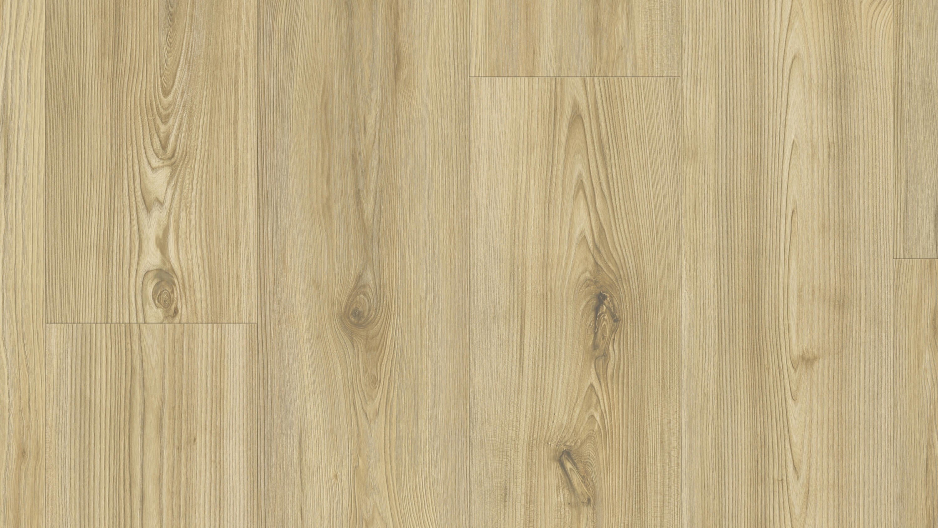 Tarkett iD Click Ultimate 55 Naturals Brushed Elm Brown, Flächenansicht des Dekors im Breitformat