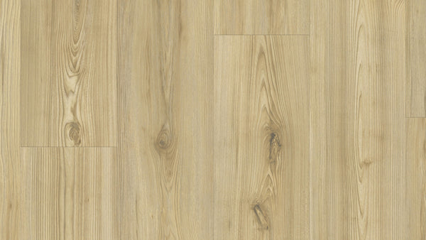 Tarkett iD Click Ultimate 55 Naturals Brushed Elm Brown, Flächenansicht des Dekors im Breitformat