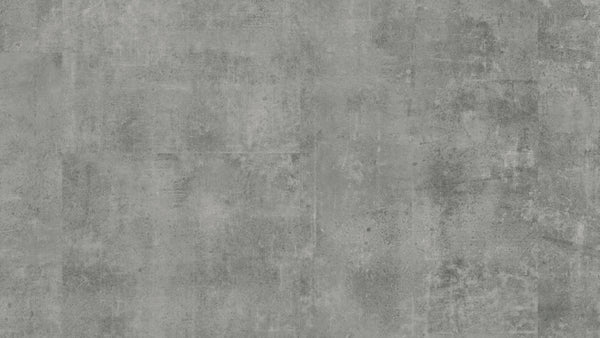 Tarkett iD Click Ultimate 55 Naturals Patina Concrete Medium Grey, Flächenansicht des Dekors im Breitformat